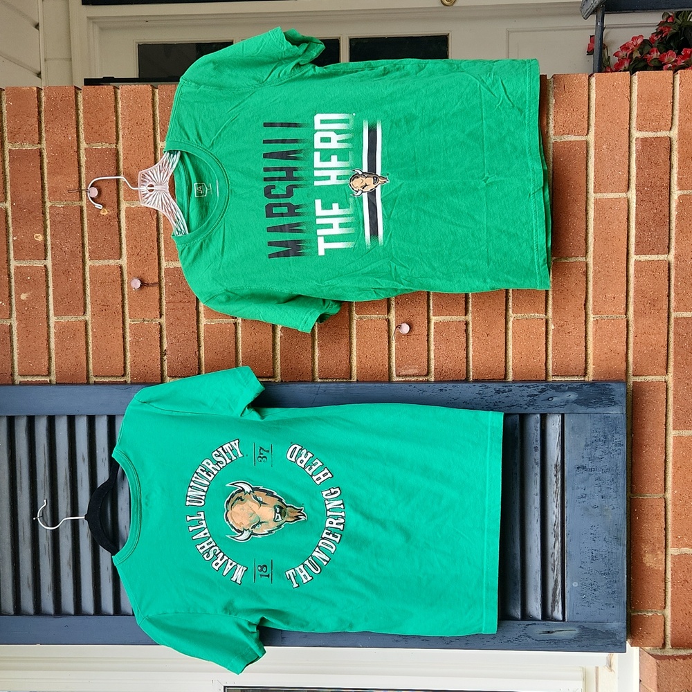 2 Marshall University Herds shirts